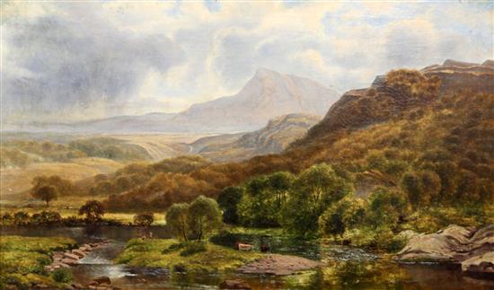 William Thomas Reed (d.1881) Moel Siabad, North Wales 18 x 30in.
